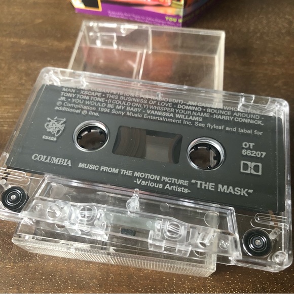 The Mask movie soundtrack vintage cassette tape - Picture 7 of 7